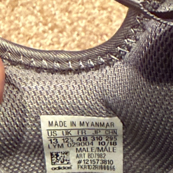 Men's Adidas X_PLR - Grey Blue Camo - Size 13 - Picture 6 of 6